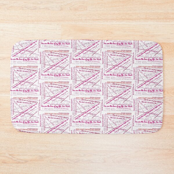 Item preview, Wade Kinsella Quote Collage (pink) designed and sold by LadyTrue.