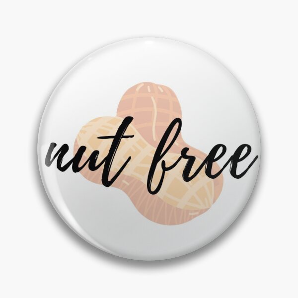 Item preview, Nut Free Allergy Awareness Sticker designed and sold by lilytepper.