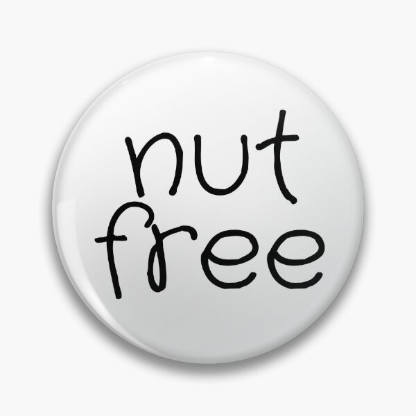 Item preview, Nut Free Allergy Awareness Handwritten designed and sold by lilytepper.