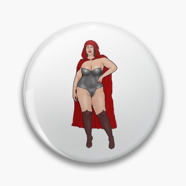 Item preview, Fantasy pin-up with hooded cape designed and sold by PinUpsandPulp.