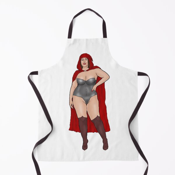 Item preview, Fantasy pin-up with hooded cape designed and sold by PinUpsandPulp.