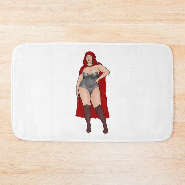 Item preview, Fantasy pin-up with hooded cape designed and sold by PinUpsandPulp.