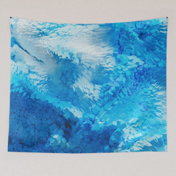 Item preview, A calming blue pattern designed and sold by SunnyDesignsCo.