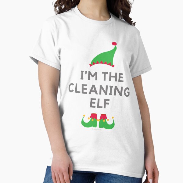 Item preview, The Cleaning Elf, Funny Cleaning Humor designed and sold by SavvyCleaner.
