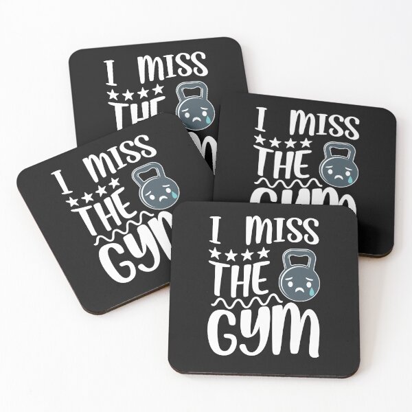 Item preview, I Miss The Gym Baby Blue Sad Weights Gift designed and sold by BoldNewLook.