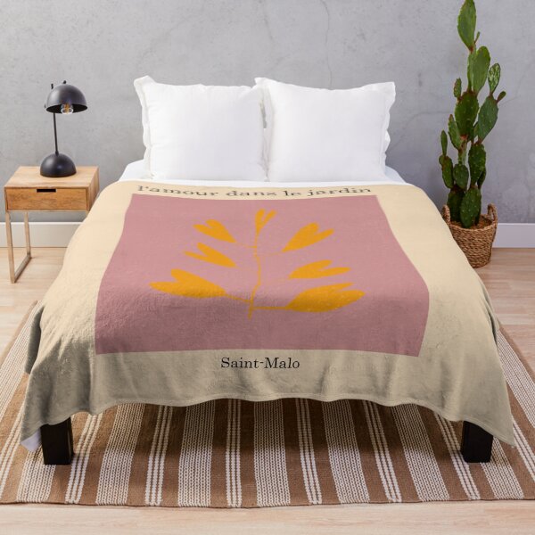Aperçu de l'œuvre Imprimé floral abstrait inspiré de Matisse créée et vendue par brushbotanist.