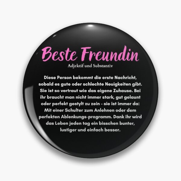 Item preview, Beste Freundin Definition Adjektiv und Substantiv designed and sold by Niko Samuel.