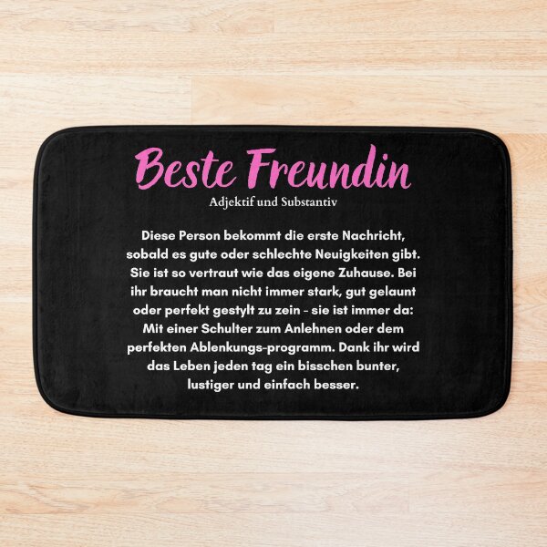 Item preview, Beste Freundin Definition Adjektiv und Substantiv designed and sold by Niko Samuel.