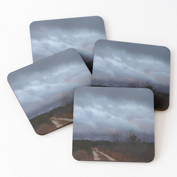 Item preview, Path Through Stormy Dusk Sky designed and sold by pinebarrens.