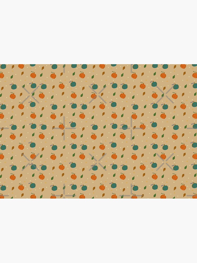 Pumpkins and Leaves by darrianrebecca