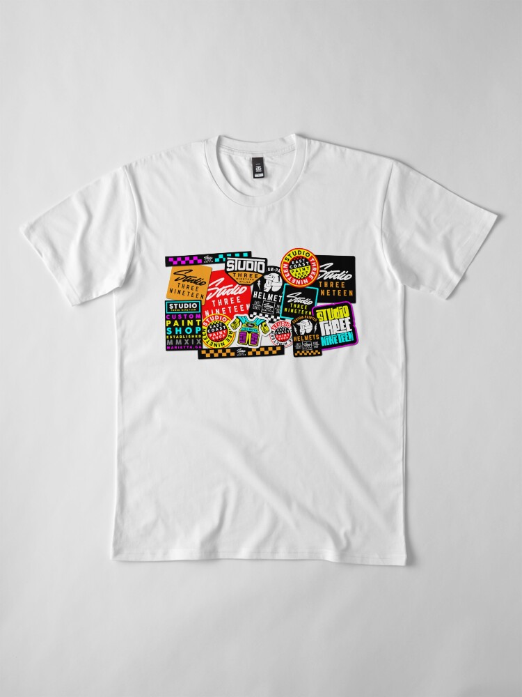 Alternate view of "STICKRD” TEES/MISC. Premium T-Shirt