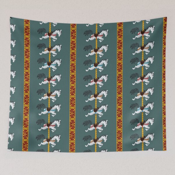 Item preview, Another Carousel Horse Pattern designed and sold by Miwhi’s Shop.