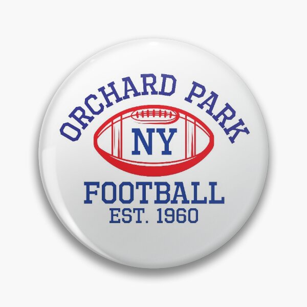 Item preview, Vintage Orchard Park New York Football Team Sport Blue and Red designed and sold by AmpersandCuster.