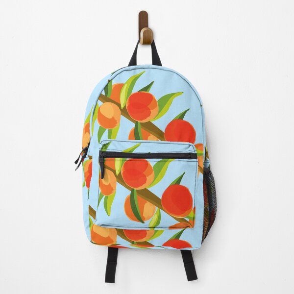 Item preview, Peach Branch Blue Background designed and sold by orrange.