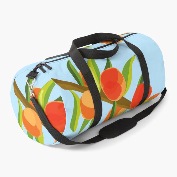 Item preview, Peach Branch Blue Background designed and sold by orrange.