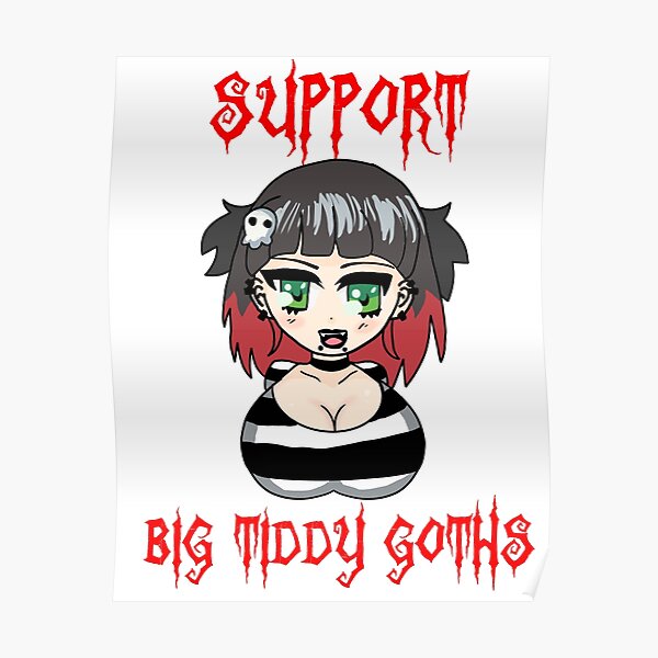 Anime Tiddy Wall Art | Redbubble