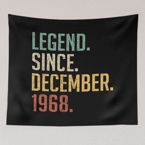 Item preview, Legend Since December 1968 52nd Birthday Gift 52 Years Old Vintage December 1968 designed and sold by Takatv.