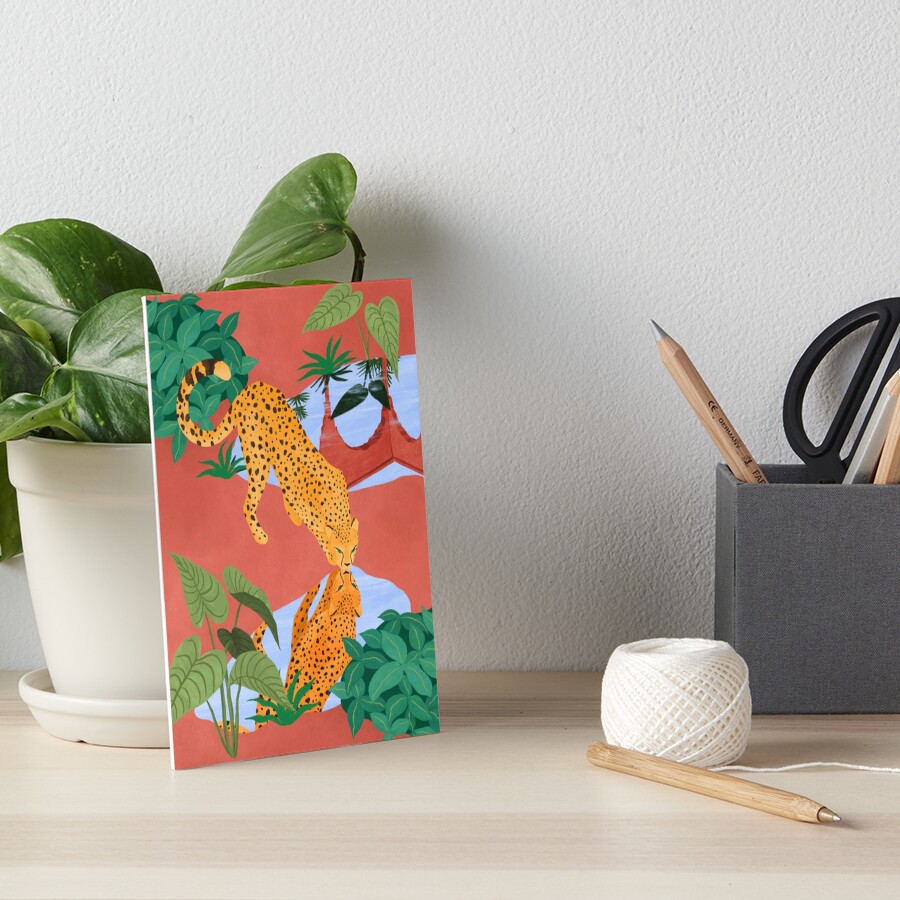Reflection Art Board Print