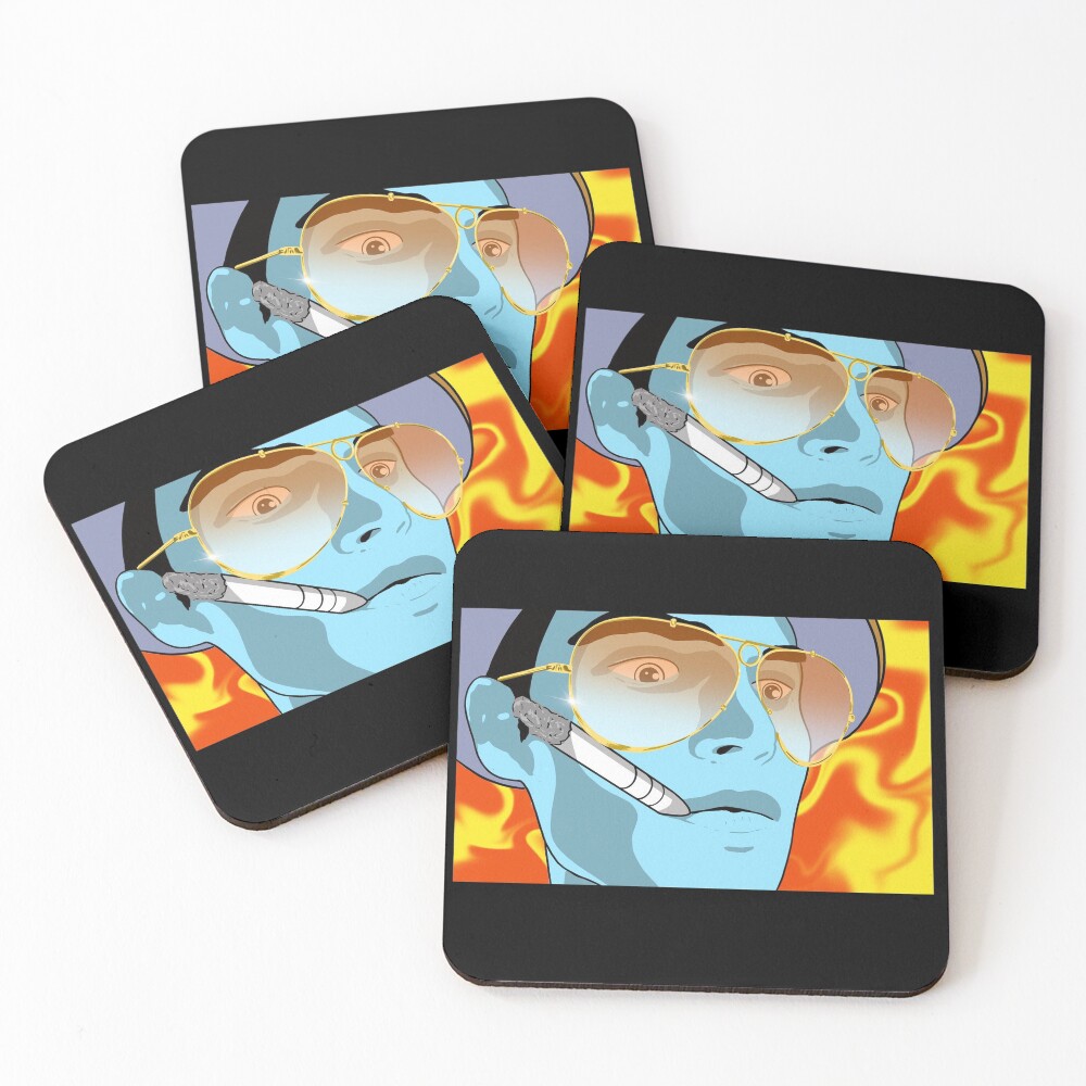 Item preview, Coasters (Set of 4) designed and sold by HotBoxCrew.