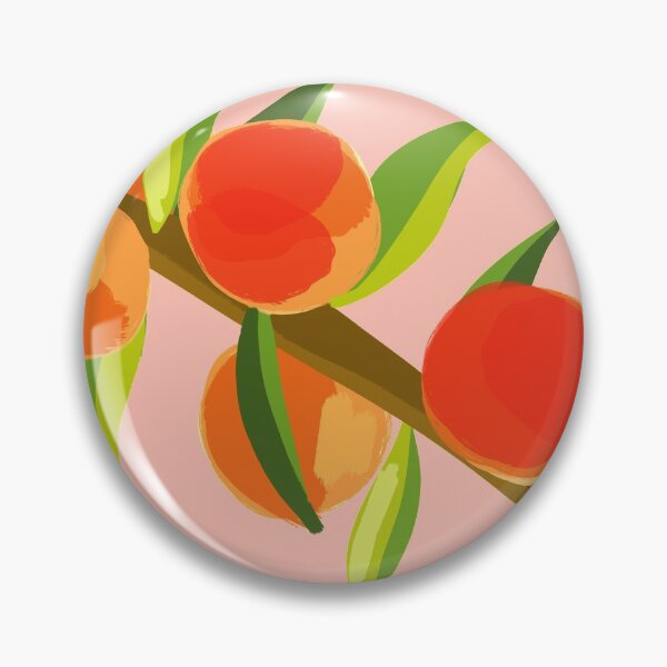 Item preview, Peach Branch Pink Background designed and sold by orrange.