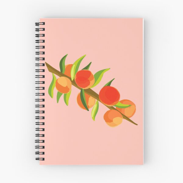 Item preview, Peach Branch Pink Background designed and sold by orrange.