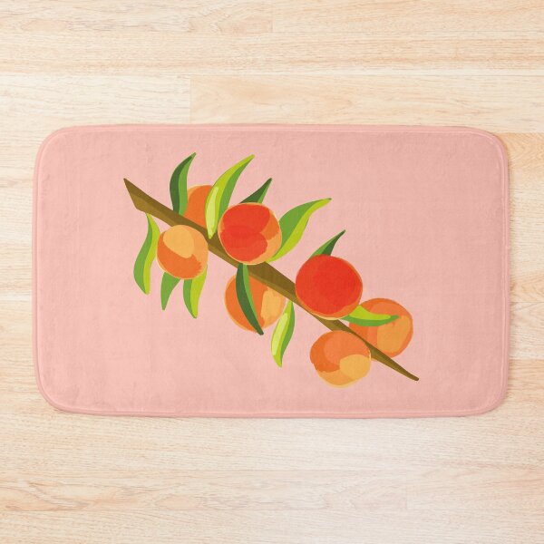Item preview, Peach Branch Pink Background designed and sold by orrange.
