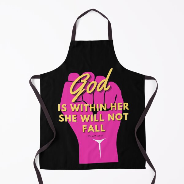 Item preview, God is With Her. She Will Not Fall. Psalm 46:5  designed and sold by Michelle  Brewster.
