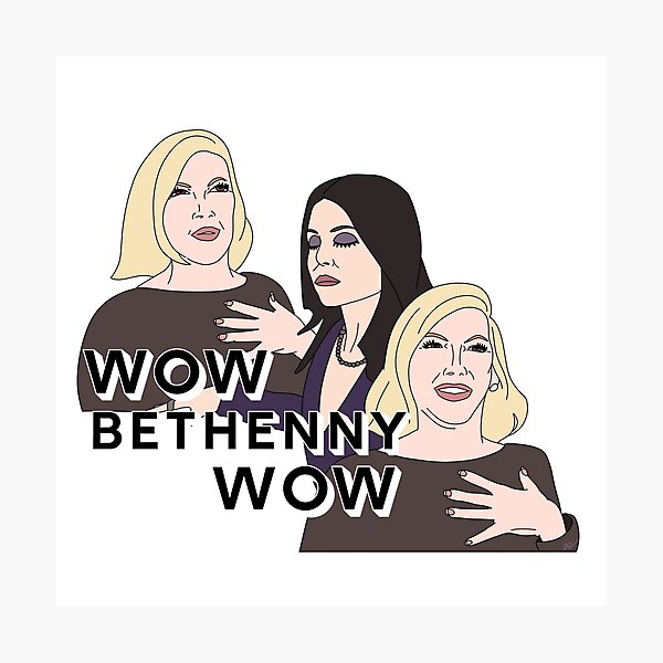 Item preview, ¡Guau, Bethenny! ¡Guau! designed and sold by thecompassrose.