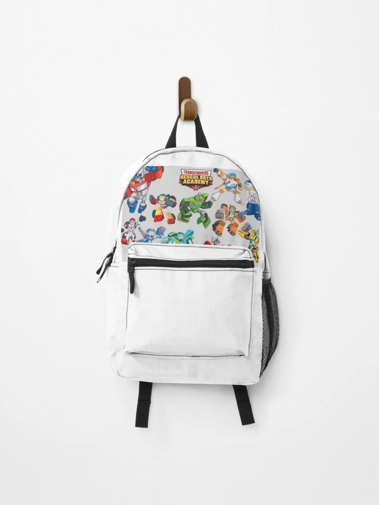 transformers rescue bots gray Backpack