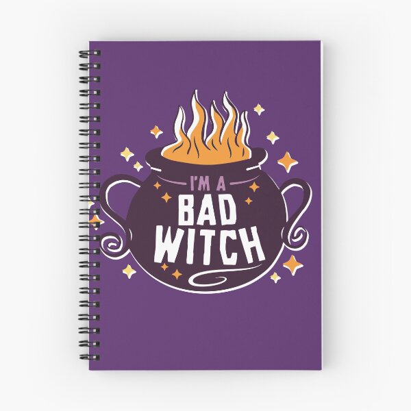 Item preview, I'm a Bad Witch | Funny Halloween | Cute Witch Cauldron designed and sold by SLAG-Creative.