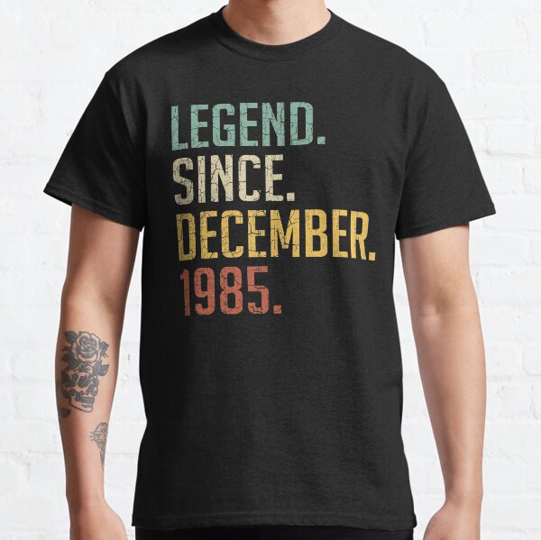 Artikel-Vorschau von Legende seit Dezember 1985. Geschenk zum 35. Geburtstag, 35 Jahre alt, Jahrgang Dezember 1985, designt und verkauft von Takatv.