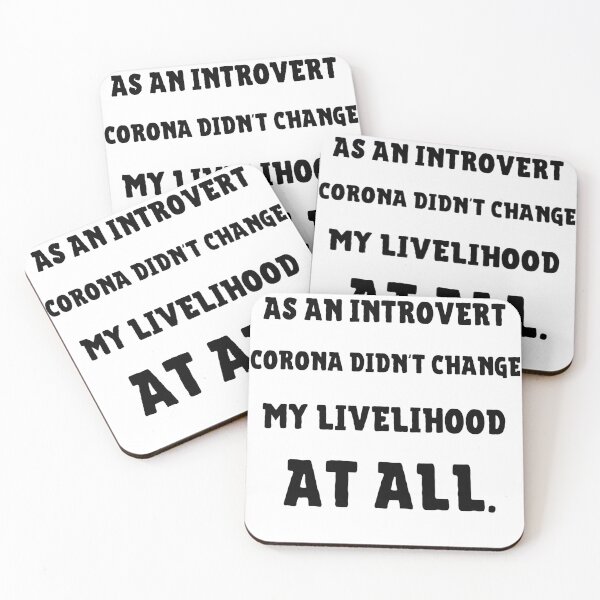 Item preview, Livelihood of Intoverts designed and sold by Quadghouls.