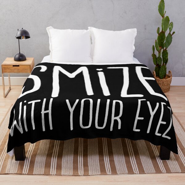 Item preview, Smize with your eyez - white designed and sold by Craftaholic.