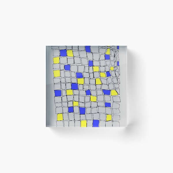Item preview, Azulejos, Blue And Yellow Tiles designed and sold by Chubuter.