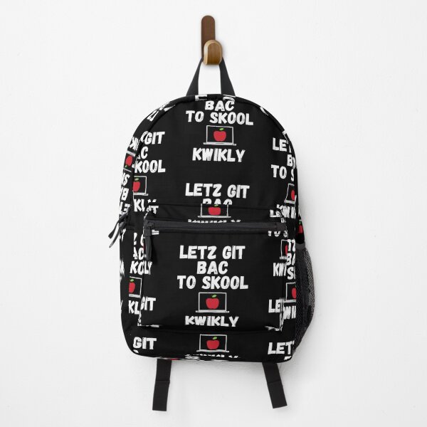 Item preview, Letz git bac to skool kwikly- Let's get back to School Quickly - by Boo-da-chay designed and sold by Boo-da-chay.