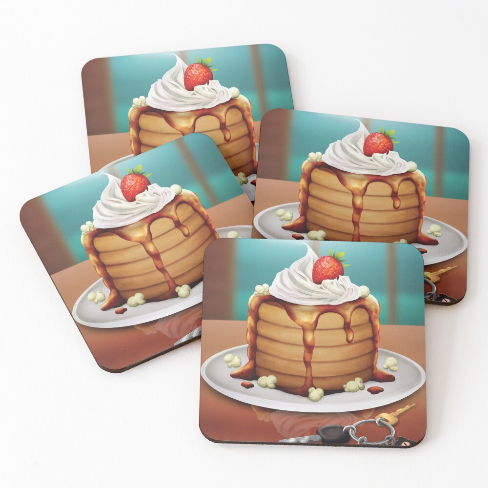 Item preview, Coasters (Set of 4) designed and sold by MeeshellART.