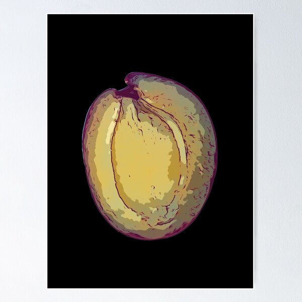 Item preview, Plum - cartoon art #17 designed and sold by Jenot.