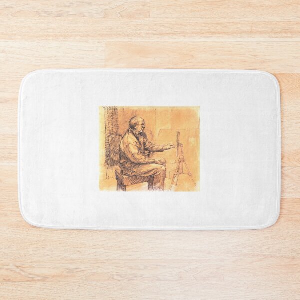 Item preview, The Artist at Work designed and sold by Roz McQuillan Fine Art & Photography.
