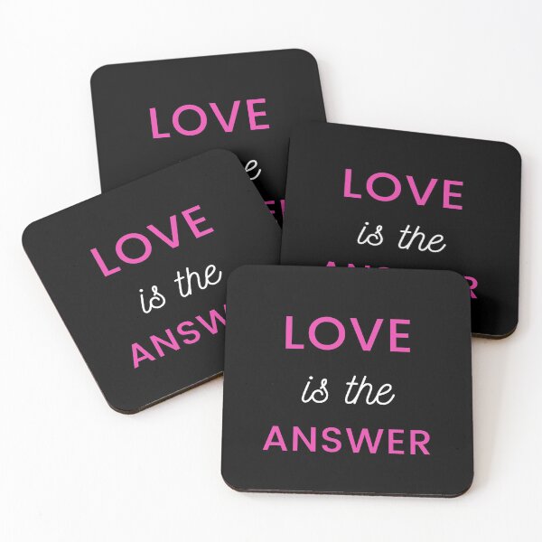 Item preview, Love is the Answer designed and sold by Apparelbabble.
