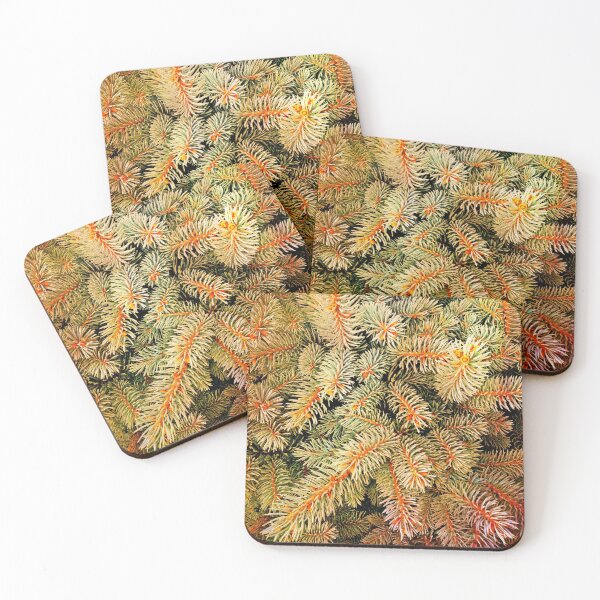 Item preview, Colored fir branches designed and sold by JohnyDas.