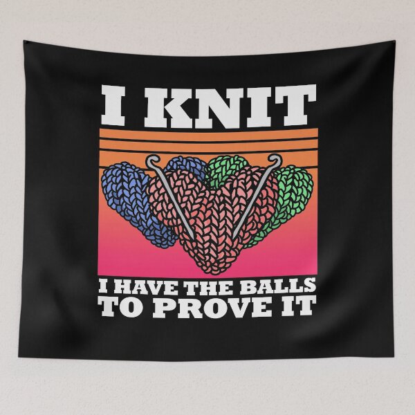 Item preview, I knit and have the balls to show it designed and sold by NeXore.