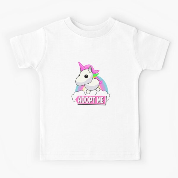 Adopt Me Unicorn Kids T Shirts Redbubble - cute roblox unicorn shirt template