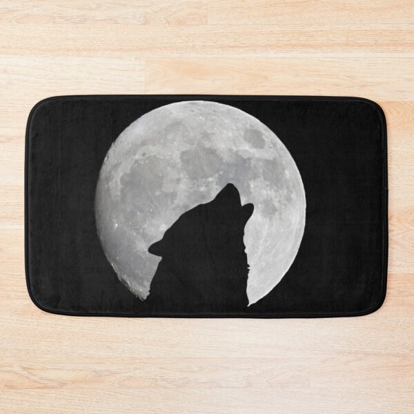 Item preview, Halloween Full Moon with Wolf Silohette designed and sold by Ashstone23.