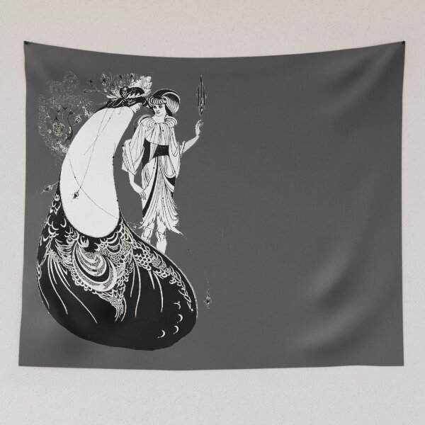 Item preview, Aubrey Beardsley - The Peacock Skirt designed and sold by Dreamflight.