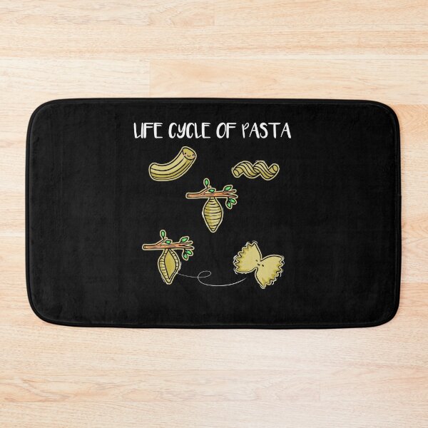 Item preview, Life Cycle of Pasta Italian Noodle Joke designed and sold by NeXore.