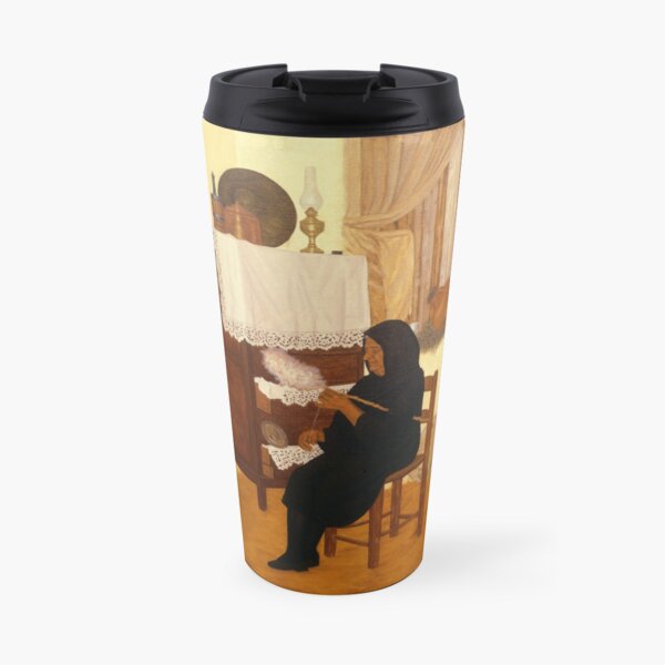 Making wool Travel Mug