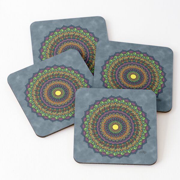 Item preview, Rainbow Reflect Mandala  designed and sold by Snackpackarts.