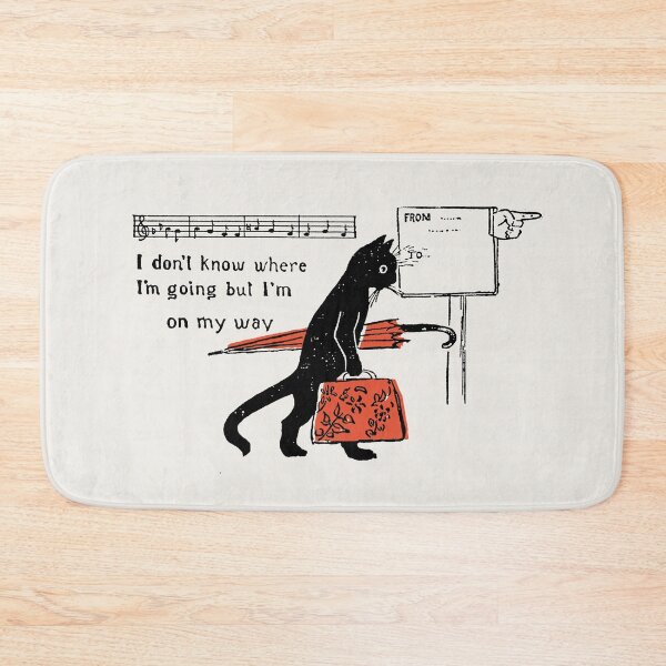 Item preview, I Don't Know Where I'm Going But I'm On My Way designed and sold by joshcartoonguy.