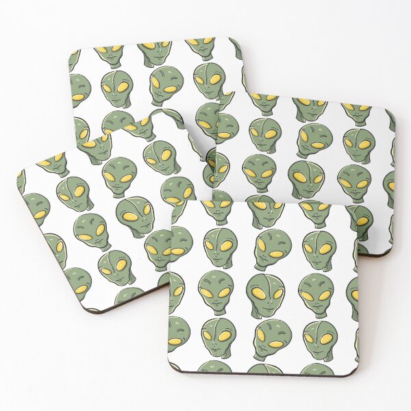 Item preview, Alien Head Pattern designed and sold by The Masked Designer.