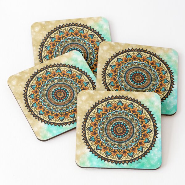 Item preview, Beach day mandala  designed and sold by Snackpackarts.